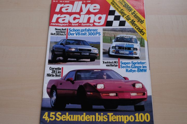 Deckblatt Rallye Racing (09/1989)